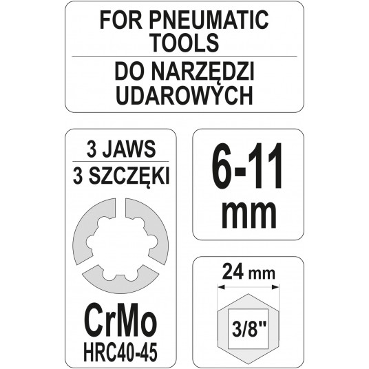 WYKRĘTAK DO ŚRUB I SZPILEK DO NARZ. UDAR -zdjęcie numer 4
