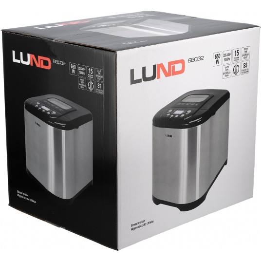 WYPIEKACZ DO CHLEBA 650W, 15 PROGRAMÓW -zdjęcie numer 6