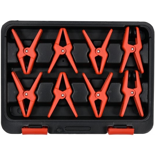 ZACISKI DO PRZEWODÓW METALOWYCH 8 SZTUK -zdjęcie numer 1