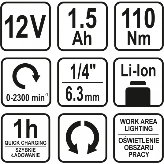ZAKRĘTARKA UDAROWA 12V KORPUS -zdjęcie numer 6