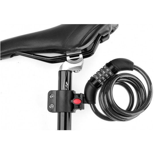 ZAPIĘCIE ROWEROWE Z ZAMK SZYFR.10MMx1,2M -zdjęcie numer 3
