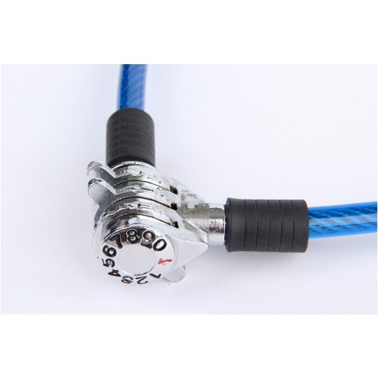 ZAPIĘCIE ROWEROWE Z ZAMK SZYFR 8MMx65CM -zdjęcie numer 2