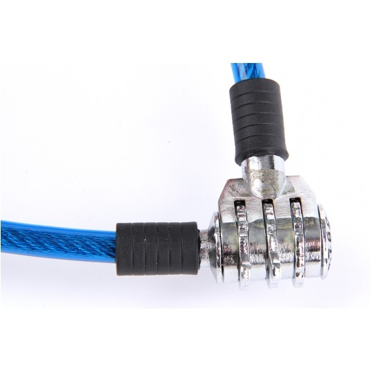 ZAPIĘCIE ROWEROWE Z ZAMK SZYFR 8MMx65CM -zdjęcie numer 3