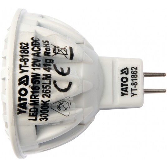 ŻARÓWKA LED MR16 ACDC 5W 265LM YATO -zdjęcie numer 2