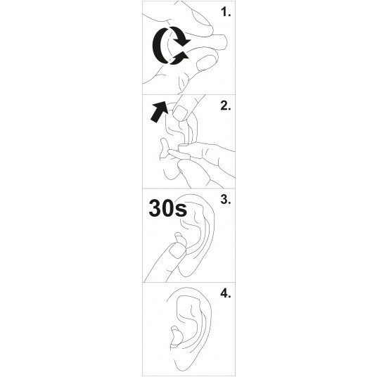 ZATYCZKI DO USZU DO DOZ. SNR 38 250 PAR -zdjęcie numer 5