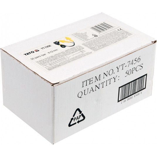 ZATYCZKI DO USZU SILIKON sznur22dB 50par -zdjęcie numer 3