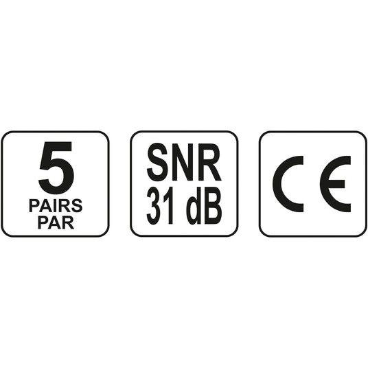 ZATYCZKI DO USZU SILIKONOWE 31 dB -zdjęcie numer 4