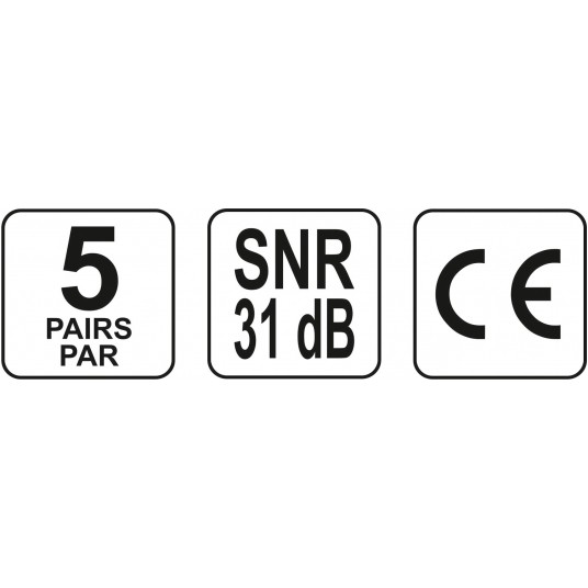 ZATYCZKI DO USZU SILIKONOWE 31 dB -zdjęcie numer 4