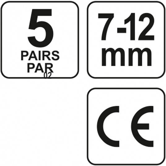 ZATYCZKI DO USZU Z PIANKI 38dB (5par) -zdjęcie numer 2