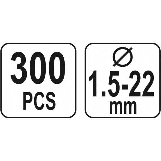 ZAWLECZKI TYPU E MIX 300 SZT -zdjęcie numer 4