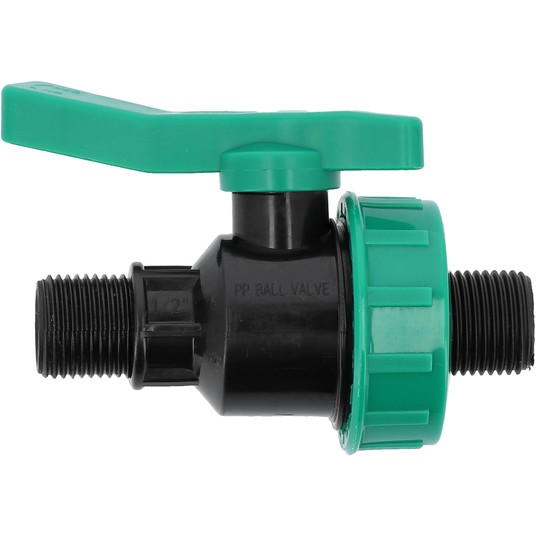 ZAWÓR KULOWY 1/2" X 1/2" PP -zdjęcie numer 1