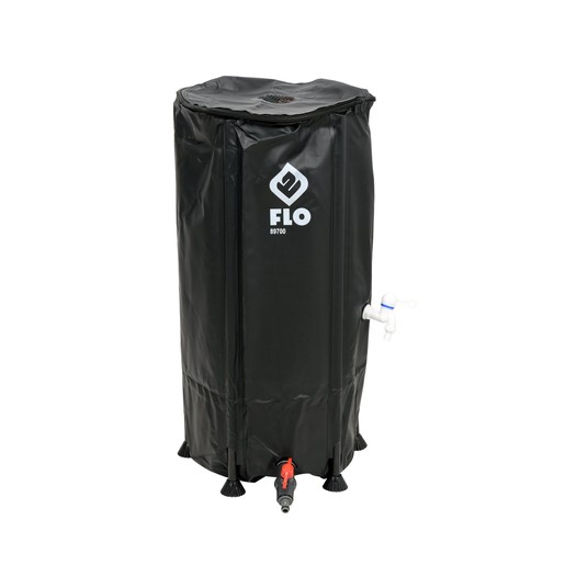ZBIORNIK NA WODĘ DESZCZOWĄ 100L PVC -zdjęcie numer 1