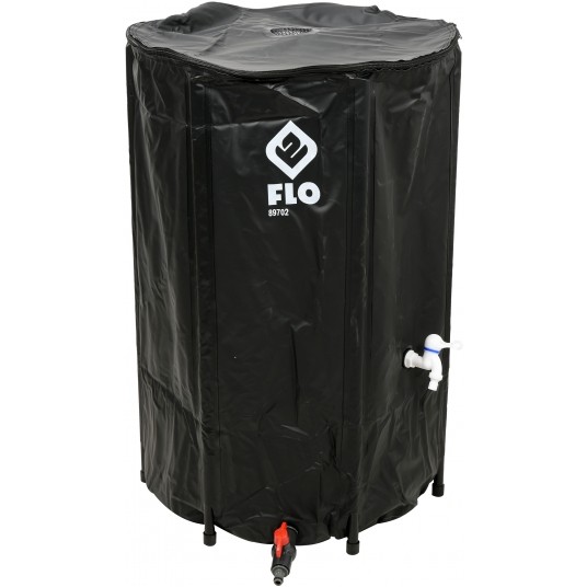 ZBIORNIK NA WODĘ DESZCZOWĄ 250L PVC -zdjęcie numer 1