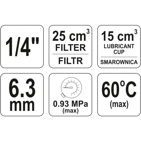 ZESPÓŁ FILTRUJĄCY RED+SMAR 1/4" 25 CM3 -zdjęcie numer 3