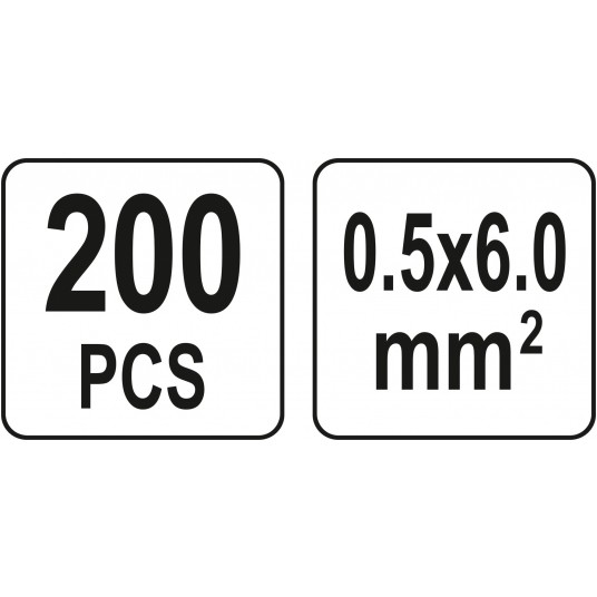 ZEST. 200 SZT KOSZULEK ZACISK 0,5-6MM2 -zdjęcie numer 4
