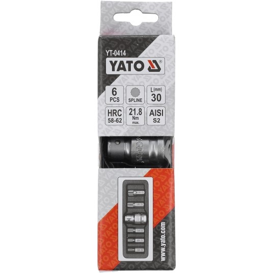 ZEST. KLUCZY SPECJ. /SPLINE/ 6 CZ. -zdjęcie numer 3