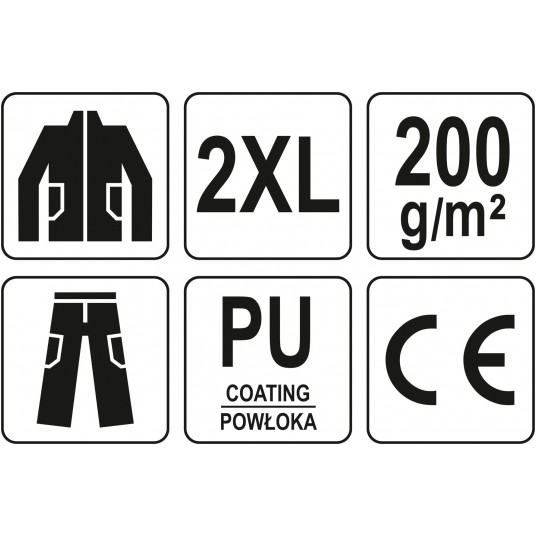 ZEST. PRZECIWDESZ. NAVY STRETCH R. 2XL -zdjęcie numer 1