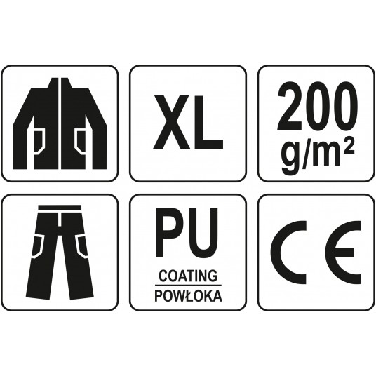 ZEST. PRZECIWDESZ. NAVY STRETCH R. XL -zdjęcie numer 1