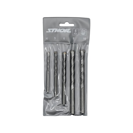 ZEST WIERTEŁ DO BETONU 4, 5, 6, 8, 10MM -zdjęcie numer 3