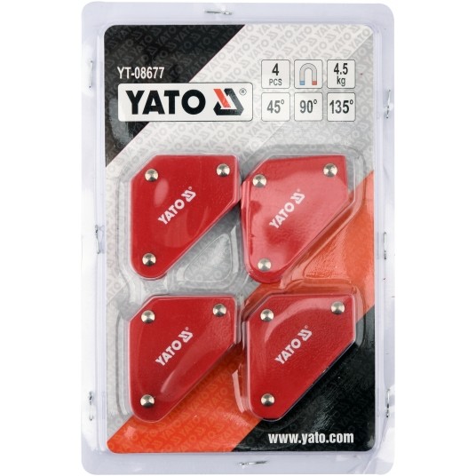 ZESTAW 4 SZT. SPAW. KĄTOW. MAGNET. MINI -zdjęcie numer 2