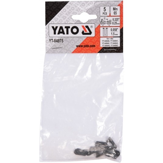 ZESTAW 5SZT.OGNIW DO ŁAŃC. 0,325"/0,058" -zdjęcie numer 3