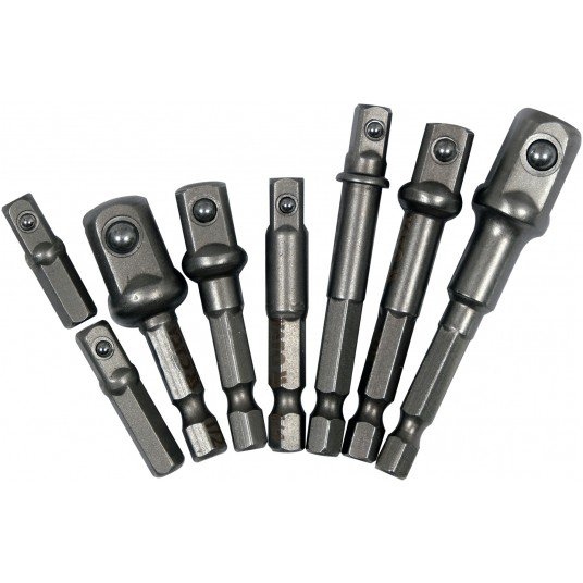 ZESTAW ADAPTERÓW HEX DO NASADEK 8 SZT. -zdjęcie numer 1