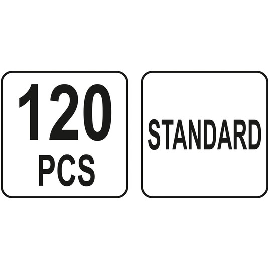 ZESTAW BEZPIECZNIKÓW STANDARD 120 SZT -zdjęcie numer 3