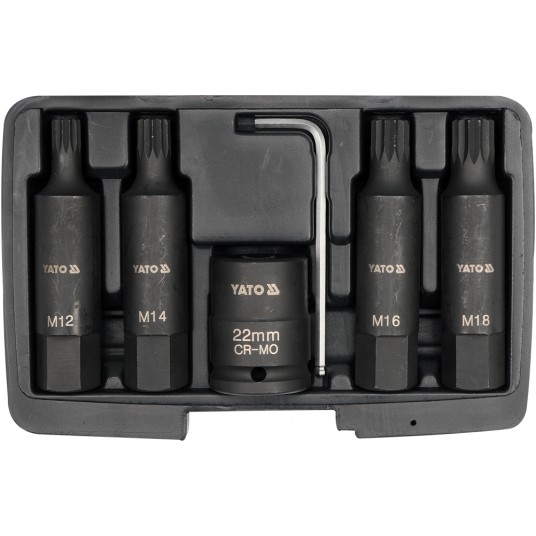 ZESTAW BITÓW UDAROWYCH SPLINE 3/4cal -zdjęcie numer 1