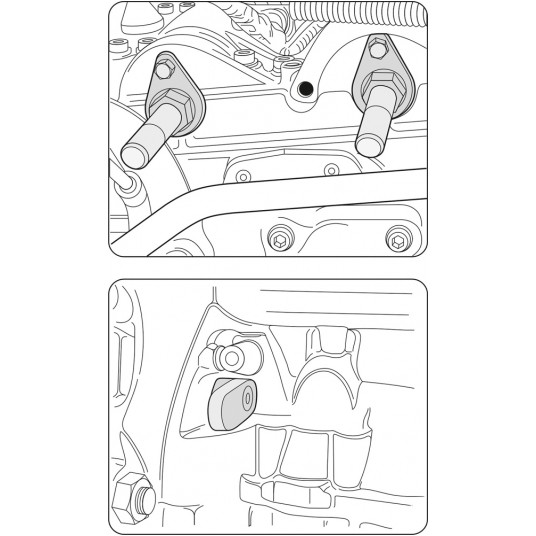 ZESTAW BLOKAD ROZRZĄD VW-SEAT-SKODA 1,2L -zdjęcie numer 6