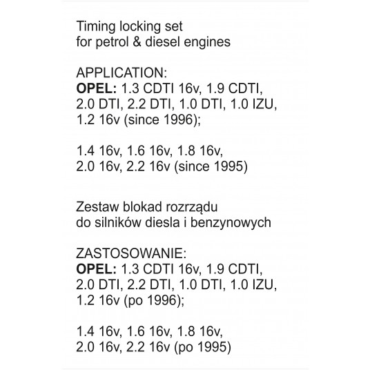 ZESTAW BLOKAD ROZRZĄDU 29 ELEMENTÓW -zdjęcie numer 5
