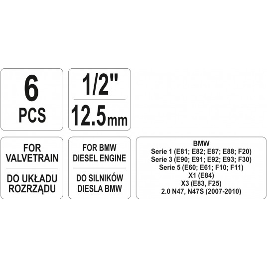 ZESTAW BLOKAD ROZRZĄDU BMW -zdjęcie numer 4
