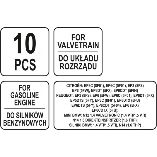 ZESTAW BLOKAD ROZRZĄDU PSA/MINI 10CZ. -zdjęcie numer 5