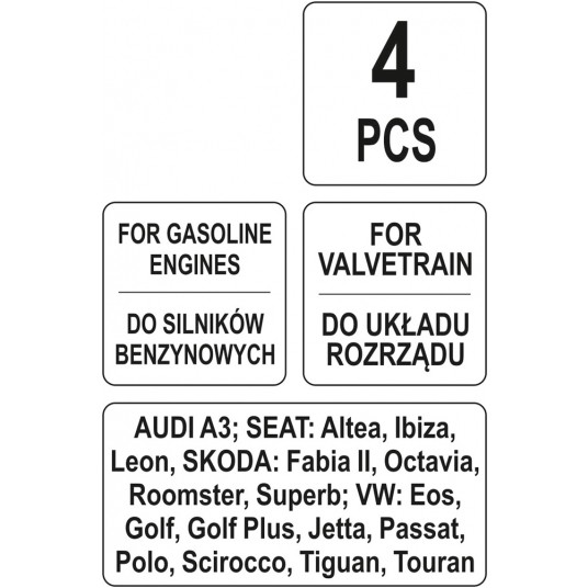 ZESTAW BLOKAD ROZRZĄDU VAG 1.4-1.6 FSI -zdjęcie numer 5
