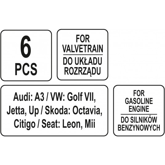 ZESTAW BLOKAD ROZRZĄDU VAG TSI/TFSI -zdjęcie numer 5