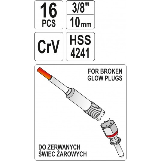 ZESTAW DO DEMONTAŻU URWANYCH ŚWIEC ŻAROW -zdjęcie numer 5