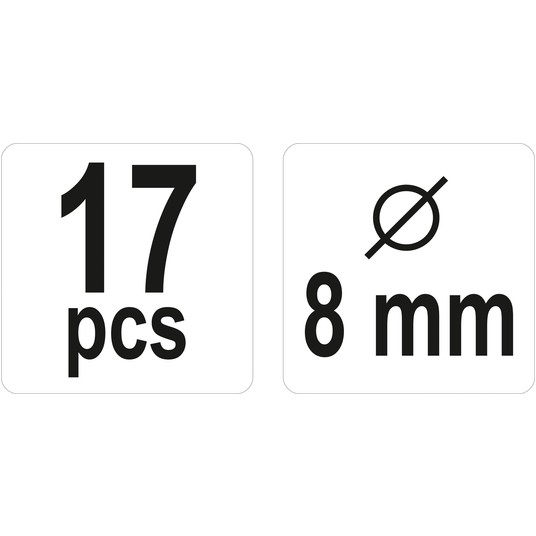 ZESTAW DO POŁĄCZEŃ KOŁKOWYCH ŚREDN. 8MM -zdjęcie numer 3