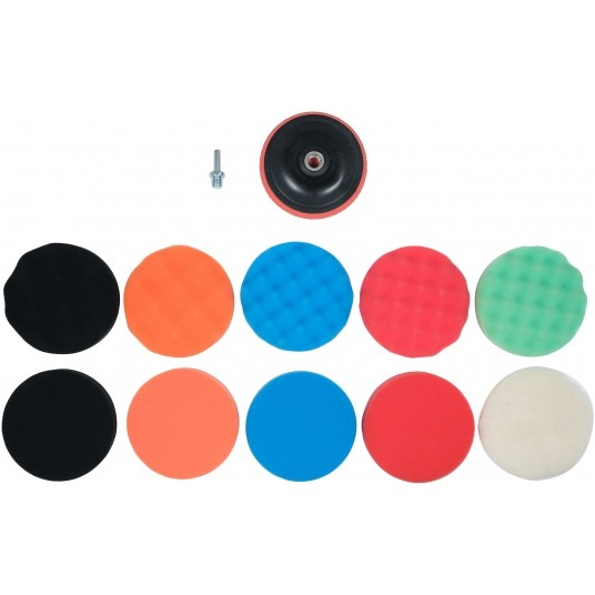 ZESTAW DO POLEROWANIA 125MM, M14, 12SZT. -zdjęcie numer 2