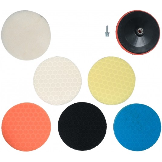 ZESTAW DO POLEROWANIA 180MM, M14, 8SZT. -zdjęcie numer 2