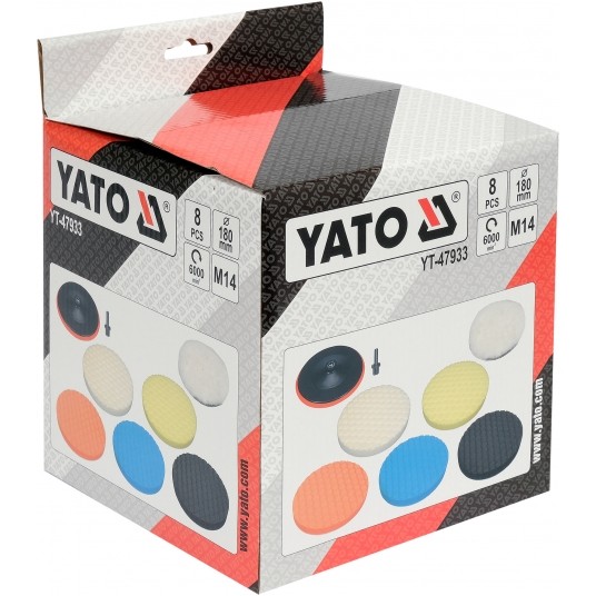 ZESTAW DO POLEROWANIA 180MM, M14, 8SZT. -zdjęcie numer 5