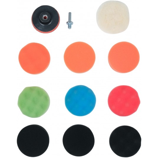 ZESTAW DO POLEROWANIA 80MM, M10, 12SZT. -zdjęcie numer 2