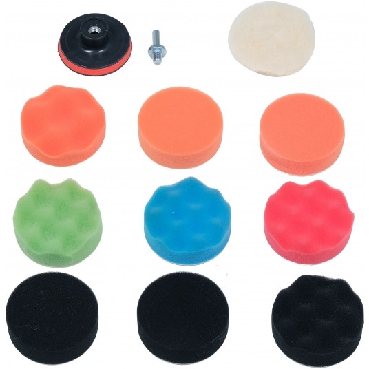 ZESTAW DO POLEROWANIA 80MM, M10, 12SZT. -zdjęcie numer 1