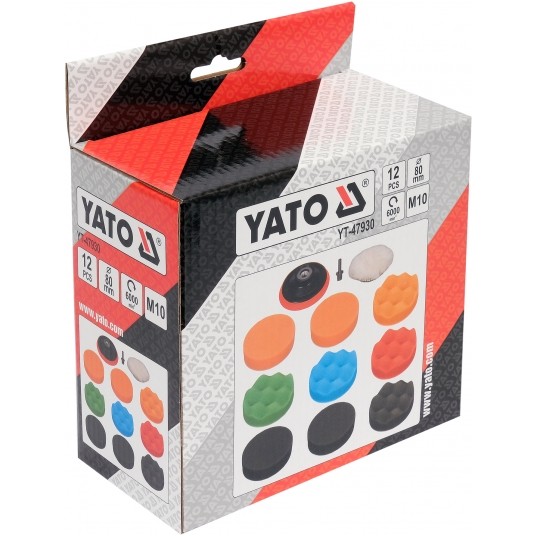 ZESTAW DO POLEROWANIA 80MM, M10, 12SZT. -zdjęcie numer 5