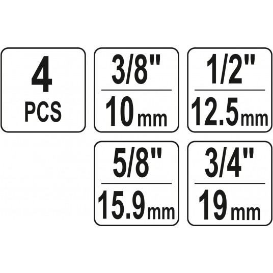 ZESTAW DO ZŁĄCZ KLIMATYZACJI 4 SZT -zdjęcie numer 4