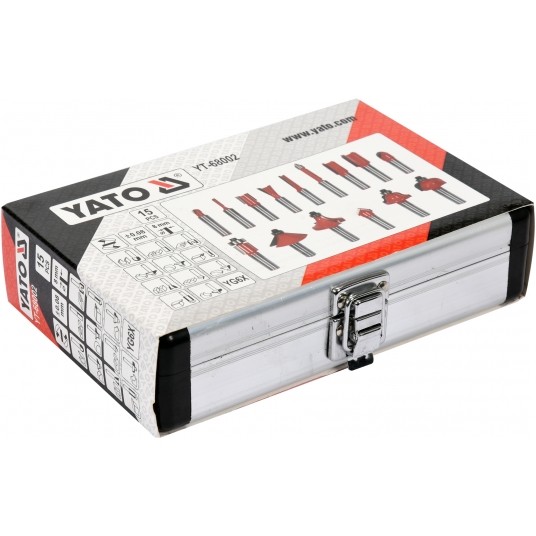 ZESTAW FREZÓW DO DREWNA 15SZT, TRZP.8MM -zdjęcie numer 2