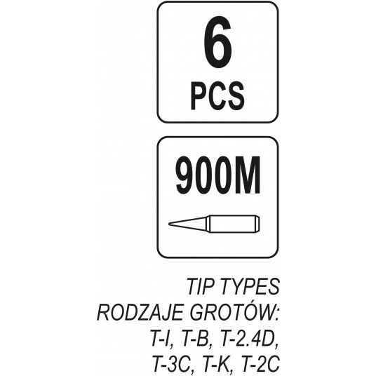 ZESTAW GROTÓW LUTOW. TYP 900M 6 SZT -zdjęcie numer 3