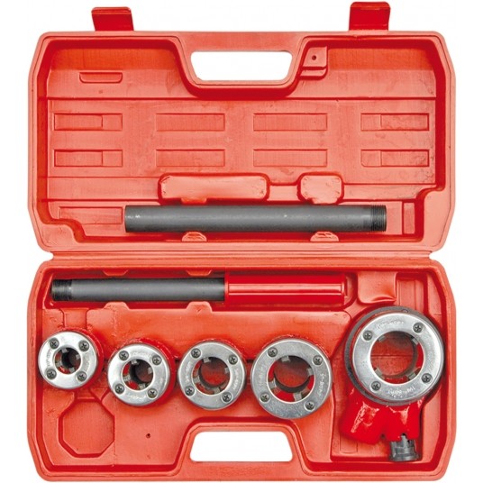 ZESTAW GWINTOWNIC 3/8"-1,1/4" 5 GŁOWIC -zdjęcie numer 1