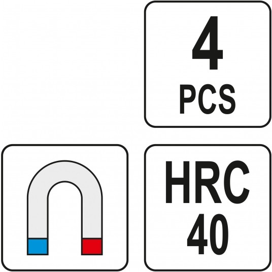 ZESTAW HACZYKÓW Z RĘKOJEŚCIĄ 4CZ. -zdjęcie numer 4