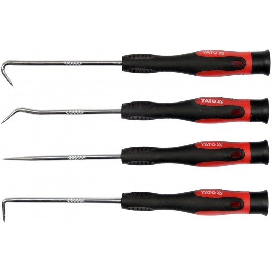 ZESTAW HACZYKÓW Z RĘKOJEŚCIĄ 4CZ. -zdjęcie numer 1