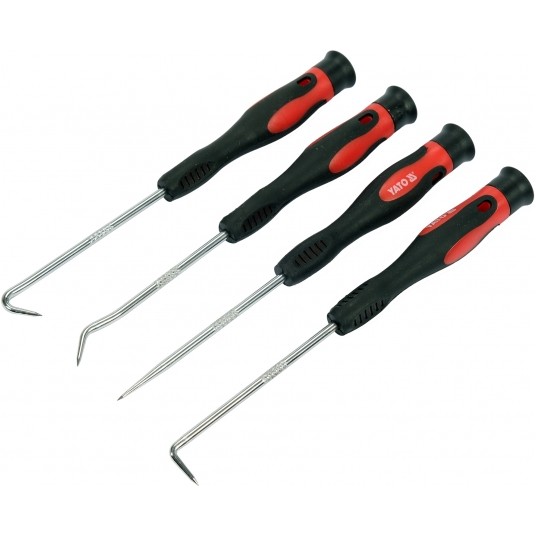 ZESTAW HACZYKÓW Z RĘKOJEŚCIĄ 4CZ. -zdjęcie numer 2