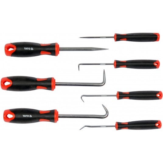 ZESTAW HACZYKÓW Z RĘKOJEŚCIĄ 7 CZ. -zdjęcie numer 1